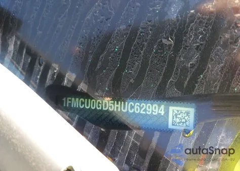 2017 Ford Escape Se z USA, uszkodzony, nr VIN 1FMCU0GD5HUC62994